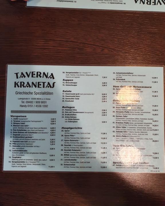 Taverna Kranetas
