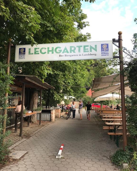 Lechgarten - Der Biergarten in Landsberg.